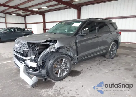 2021 Ford Explorer Xlt из США, поврежденный, VIN 1FMSK8DH6MGA93374